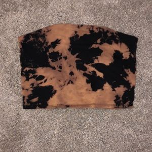 Tie dye tube top